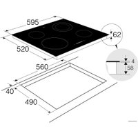 Варочная панель ASKO HCL614G