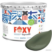 Краска Finntella Foxy Lapselli Matte Puutarha F-50-1-3-FL269 2.7 л (зеленый)