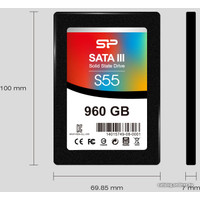 SSD Silicon-Power Slim S55 Upgrade Kit 240GB SP240GBSS3S55S27