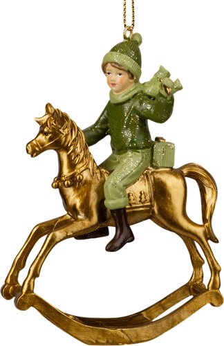 Елочная игрушка Erich Krause Decor. Мальчик на лошадке 64567
