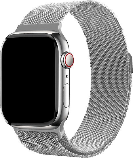 

Браслет uBear Spark для Apple Watch M/L (серебирстый)