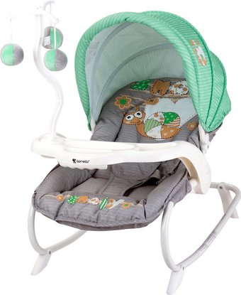 Шезлонг Lorelli Dream Time Green&Grey Snail [10110061708]