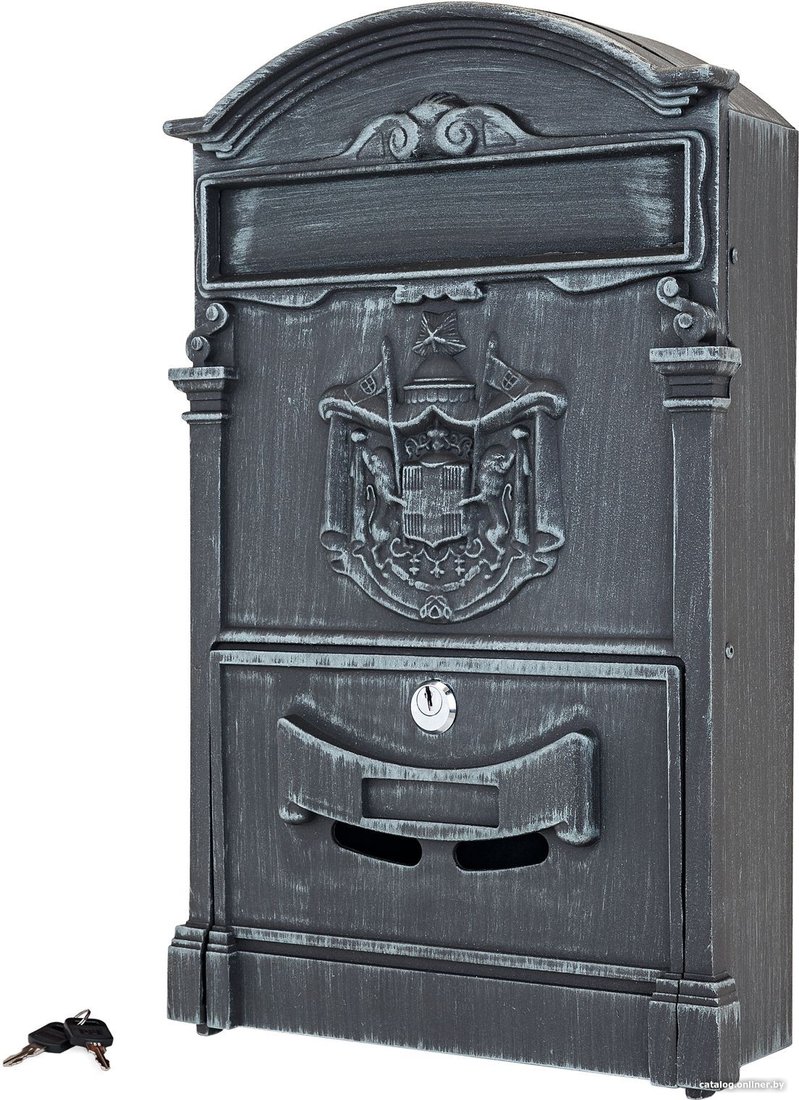 Почтовый ящик Аллюр №4010В (зеленая патина)
