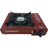 Туристическая плита Sundays ZD6800-D (красный)