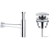 Сифон Wellsee Drainage System 182119003 (сифон, донный клапан, хром)