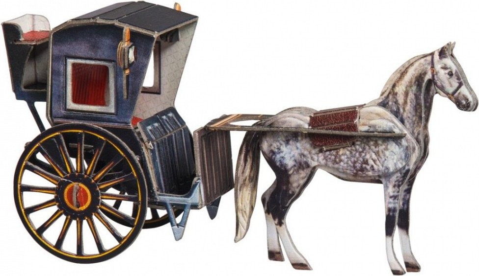 

Сборная модель Умная Бумага Кэб 4627081554107