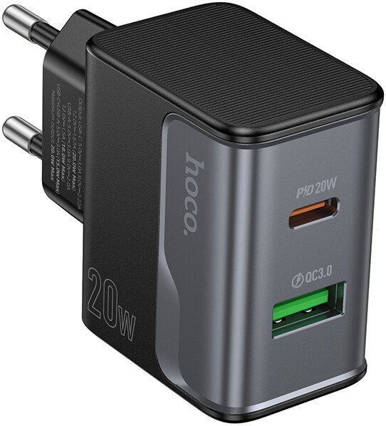 Сетевое зарядное Hoco CS71A (черный)