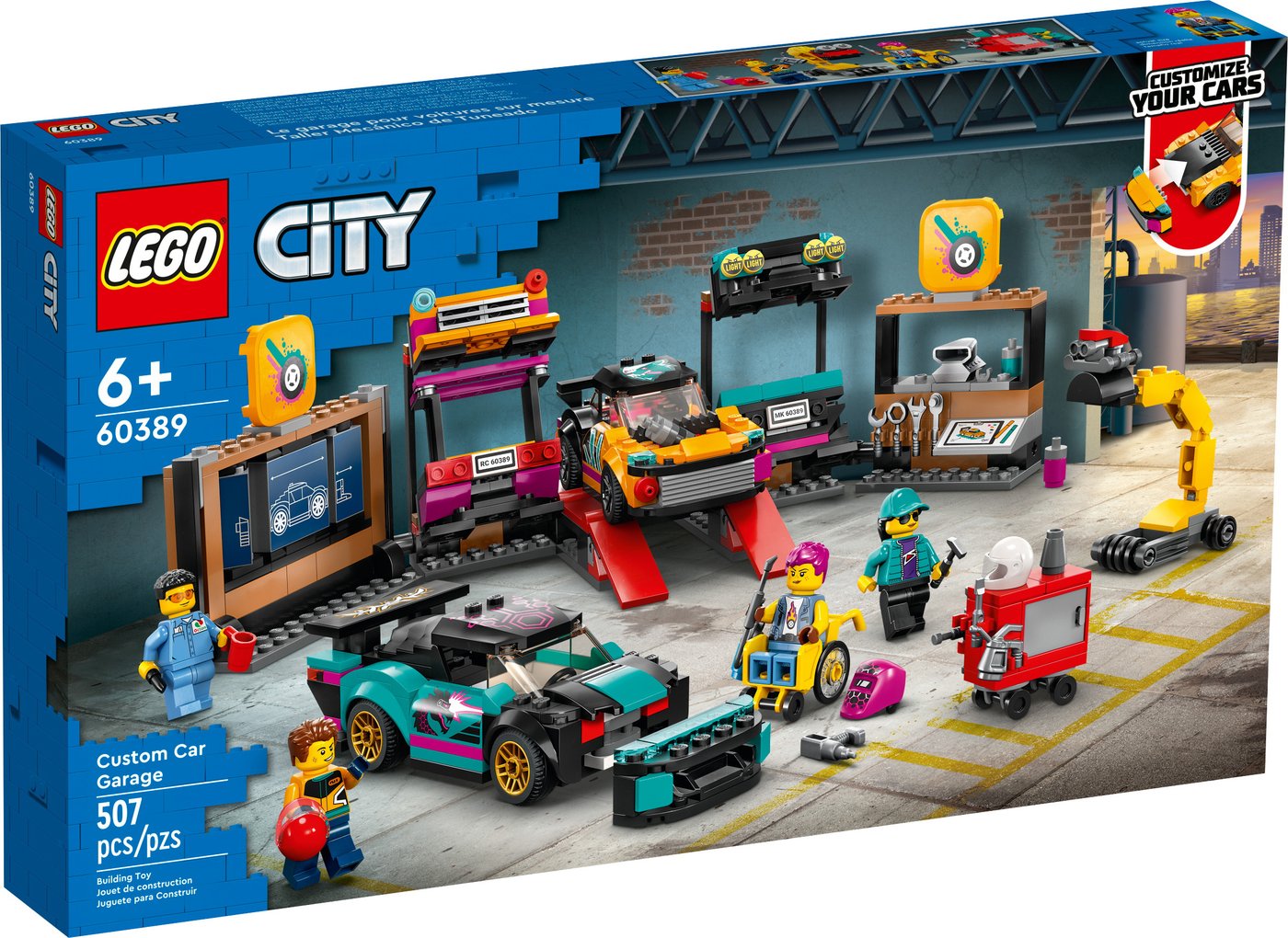 

Конструктор LEGO City 60389 Автомобильная мастерская