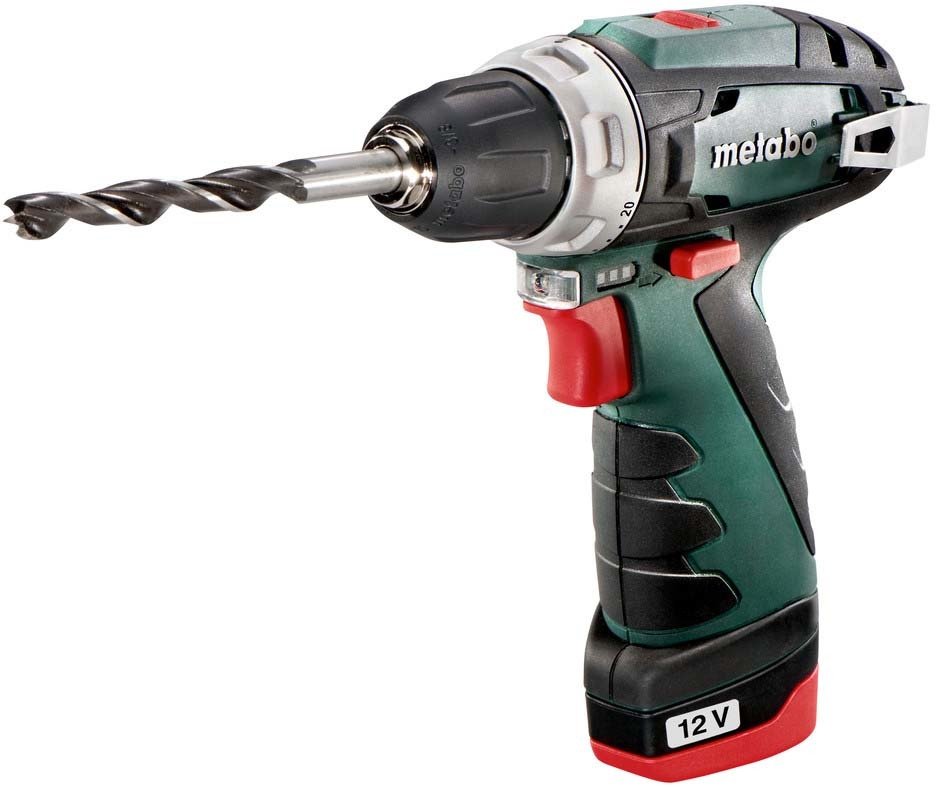 

Дрель-шуруповерт Metabo PowerMaxx BS 600984000 (с 2-мя АКБ)