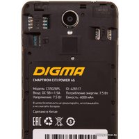 Смартфон Digma Citi Power 4G (черный)