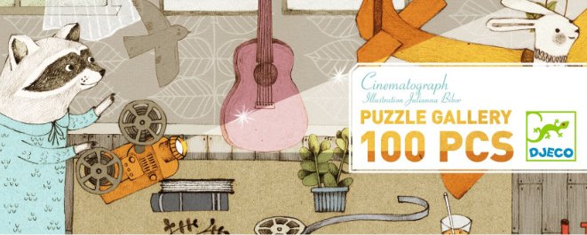 

Пазл Djeco Синематограф 07608 (100 эл)