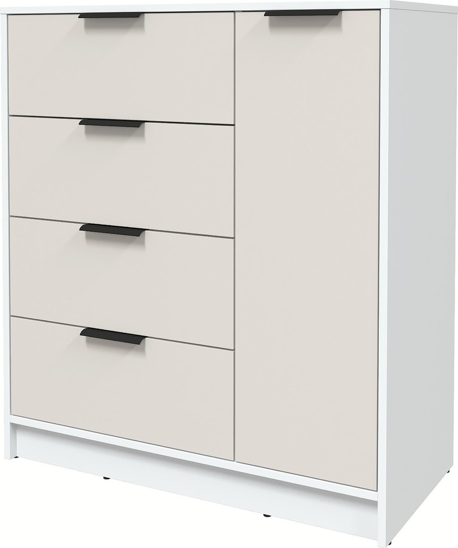 

Тумба Интерлиния Концепт КТ-Т90 Глосс (белый платинум/кашемир)