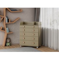 Детский комод Incanto Мишка с органайзером 800/5 PK-0060/06 (кашемир)