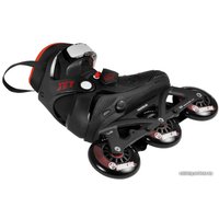 Роликовые коньки Powerslide Jet Pro 940637 (р. 27-30, черный/красный)