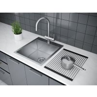 Коврик для сушки Paulmark Columna C440-BS (стальной/нержавеющая сталь)