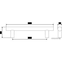 Ручка мебельная Boyard RR002CP.5/608