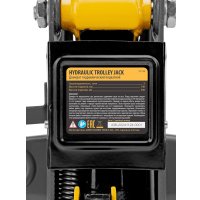 Подкатной домкрат Denzel 51153 2т