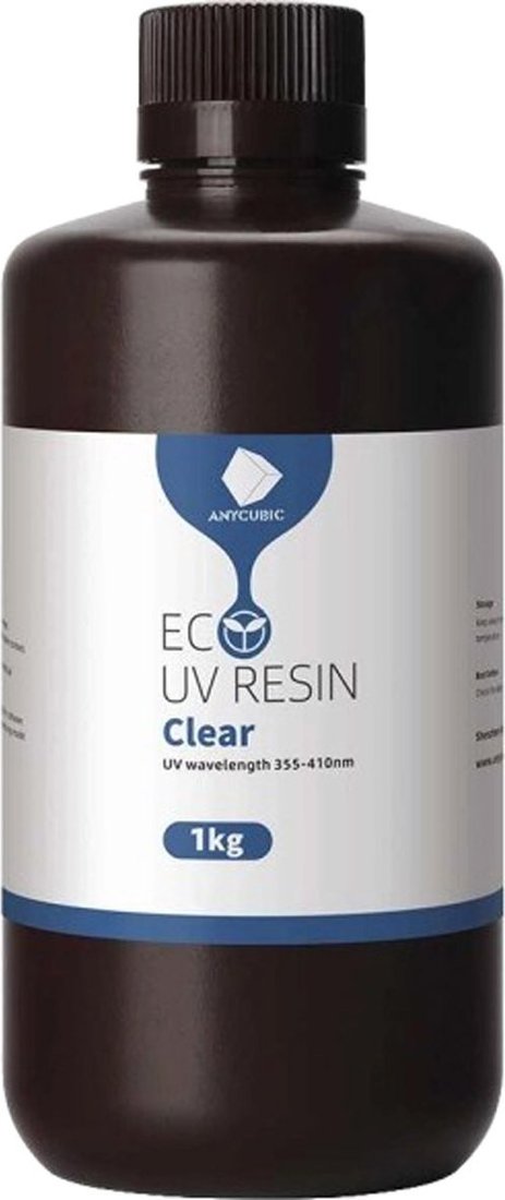 Фотополимер NV Print NV-3D-PLANT-BASED-RESIN-CLEAR-BLUE (1кг, прозрачный/синий)