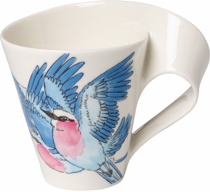 

Кружка Villeroy & Boch Animals of the World Сиреневогрудая сизоворонка 10-4200-9100