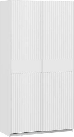 

Шкаф-купе Трия Оскар Тиффани Т2 1200 282707 (белая/белый снег/белый софт)