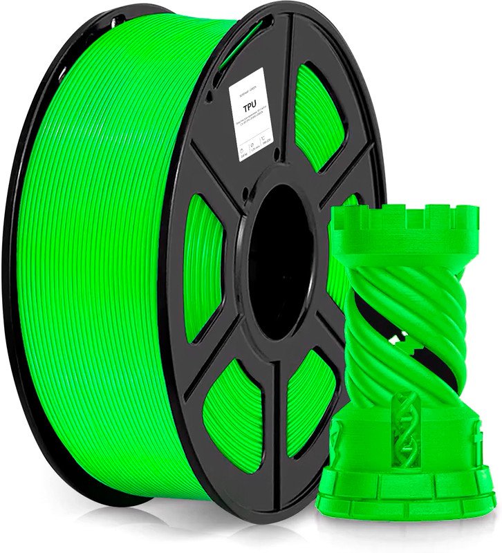 Филамент CACTUS CS-3D-TPU-0.8KG-GREEN 1.75 мм