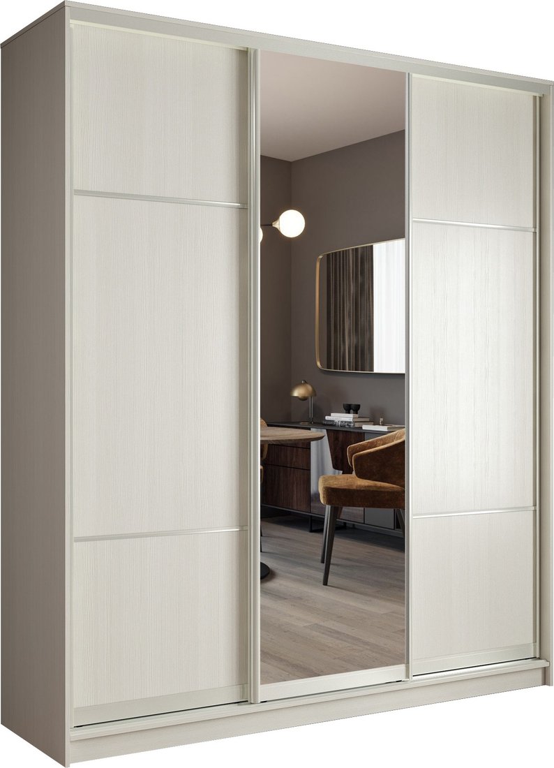 

Шкаф-купе Евва АЭП ШК.3.01 233 BBZ.02 (бодега/бодега/жемчуг зерно)