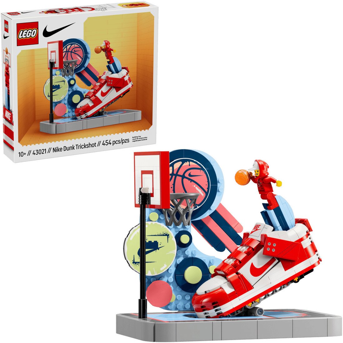 Конструктор LEGO Nike 43021 Набор Nike Dunk Trickshot