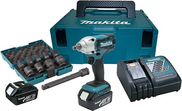 

Гайковерт Makita DTW285RFJX (с 2-мя АКБ, кейс)