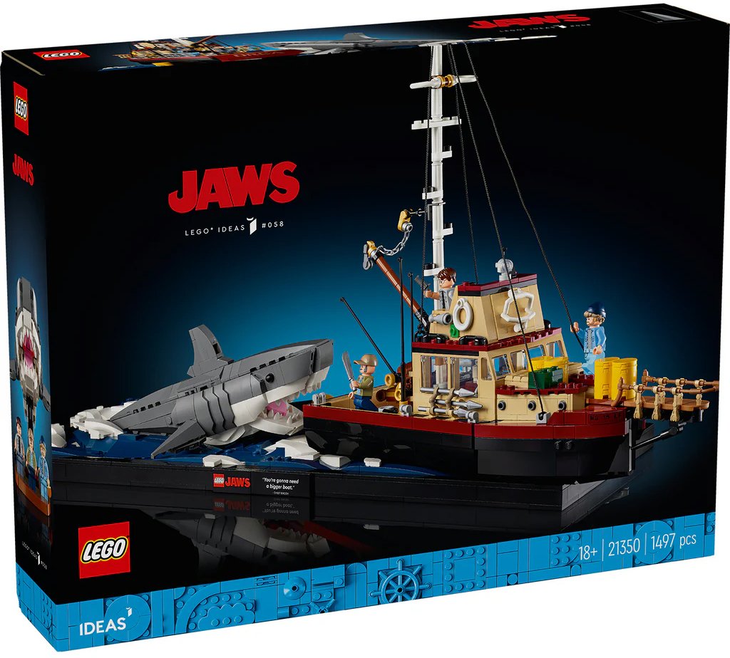 

Конструктор LEGO Ideas 21350 Челюсти