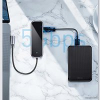 Док-станция Baseus Multi-functional HUB Type-C CAHUB-BZ0G