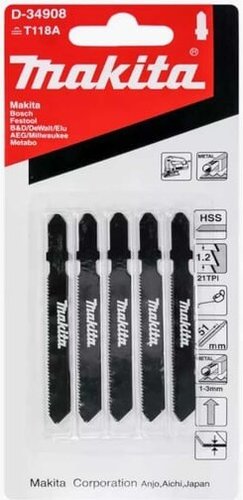 Набор пильных полотен Makita D-34908