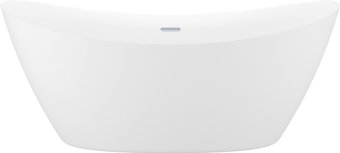 Ванна Wellsee Carefree Dove 168x73 23290101R (отдельностоящая ванна белый глянец, экран, ножки, сифон-автомат хром)