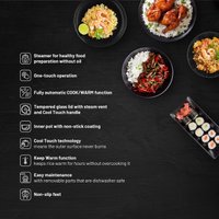 Рисоварка Lauben Rice Cooker 600BC