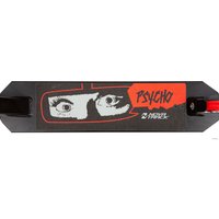 Трюковый самокат Novatrack Psycho 50/110 110A.PSYCHOP2.SL22 (черный/серебристый)
