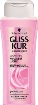 

Шампунь Schwarzkopf Gliss Kur жидкий шелк 400 мл