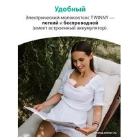 Электрический молокоотсос BabyOno Twinny 1002