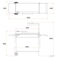 Мангал для дачи Gratar МАН 303