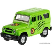 Легковой автомобиль Технопарк UAZ Hunter Динозавры HUNTER-12DIN-GN