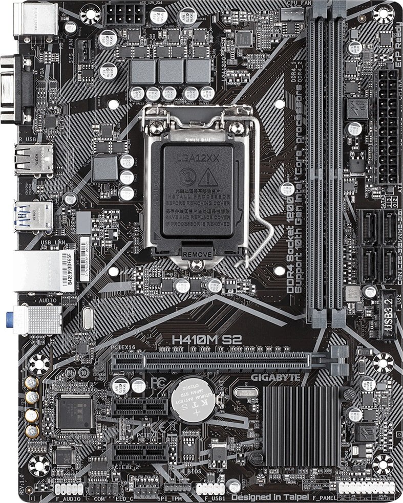 

Материнская плата Gigabyte H410M S2 (rev. 1.0)