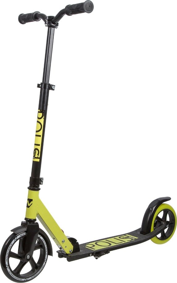 

Двухколесный подростковый самокат Novatrack Polis 200 Pro 200.POLIS.LM20 (черный/лайм)