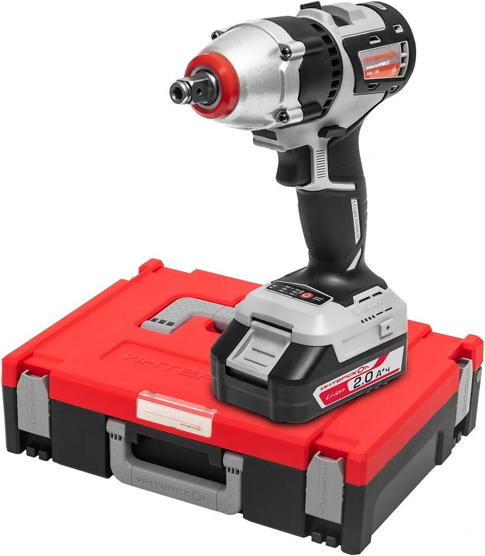 

Гайковерт Интерскол ГАУ-300/18В 755.1.4.47 (с 1-им АКБ, кейс)