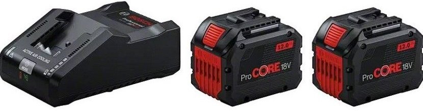 

Аккумулятор с зарядным устройством Bosch 1600A02T5W (18В/2x12 Ah + 18В)