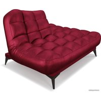 Диван Мебель-АРС Арно (бархат красный Star Velvet 3 Dark Red)