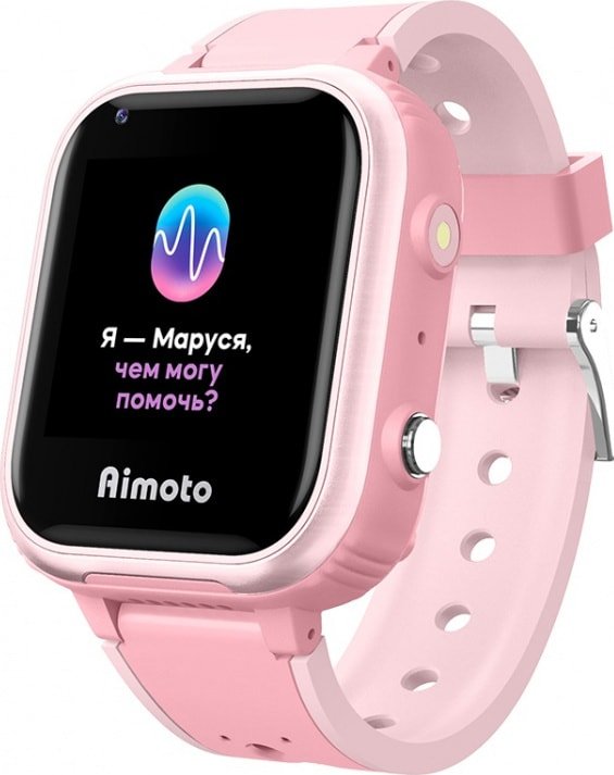 

Детские умные часы Aimoto IQ 4G (розовый)