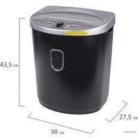 Шредер BRAUBERG S8-DS 531772