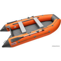 Моторно-гребная лодка Roger Boat Trofey 3500 (без киля, оранжевый/графит)