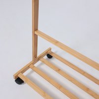 Стойка для одежды AksHome Camellia (бамбук)