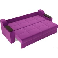 Диван Лига диванов Сенатор 28338 (микровельвет, фиолетовый)