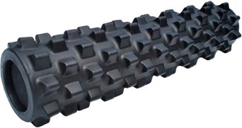 Массажный ролик-валик RumbleRoller Midsize (черный)