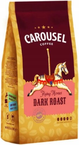 Кофе Carousel Flying Horses Dark Roast зерновой 1кг